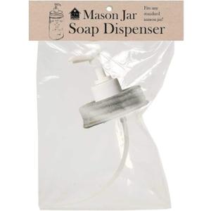 Mason Jar Soap/Lotion Dispenser Lid Barn Roof
