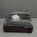 Vinyl Record Player with Speakers Vintage Turntable for Vinyls Records Belt-Driven Turn Table Support 3-Speed, Wireless Playback, Headphone, AUX-in, RCA Line LP Phonograph for Sound Enjoyment Black