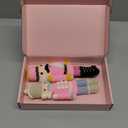 2 Pcs Crochet Christmas Nutcracker Characters Pink Nutcracker Soldier Figure Table Centerpieces Decoration for Xmas Home Party Knitting Craft Art Supplies