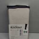 100% Blackout Shield Linen Blackout Curtains for Bedroom 96 Inches Long, Back Tab/Rod Pocket Living Room Drapes, Thermal Insulated Blackout Curtains 2 Panels Set, 50" W x 96" L,Cream