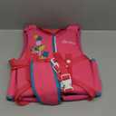 Zeraty Kids Swim Vest Life Jacket Toddler Float Jacket Boys Girls Floation Buoyancy Swimsuit with Adjustable Safety Strap, Suitable for 1-9 Year/ 22-50Lbs/ Pink