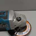 Brushless Angle Grinder Compatible with Makita 18V Battery,4-1/2-Inch High-Power Angle Grinder for Metal,Tile Cutting and Grinding-Tool Only