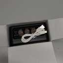 LEKATO Mini Guitar Amplifier, Dual Speakers 5W, Rechargeable Electric Guitar Amp Bluetooth with Clean Overdrive, 6H Working, Headphone Jack, Portable Small Amp for Practice AG-04 (Brown)