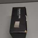 KESOL Kitchen Utensil Holder, Stainless Steel Utensil Drying Rack Flatware Holder Sinkware Caddy Countertop Organizer with 4 Divided Compartments, Rust Proof (Silver)