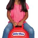 Little Tikes Bouncing Fun! Red Hopper 9301A - Mega 18" Inflatable Heavy Gauge Durable Vinyl Ball - Deflates Easily for Storage - Exercise Learning Fun? YES - Use that Energy! for Kids Ages 4-8