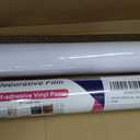 Arthome 35.4''x120'' White Contact Paper, Self-Adhesive Wallpaper Waterproof Gloss PVC Vinyl, Oil Proof, White Vinyl Paper for Furniture Cover Surface, Countertop, Kitchen, Shelf Liner X 4