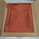 sancua Fall Round Tablecloth - 60 Inch Burnt Orange - Water Resistant Spill Proof Washable Polyester Thanksgiving Table Cloth Decorative Fabric Table Cover for Dining Buffet Parties and Camping, Rust