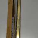 Adjustable Oval Closet Rod, 90 Lbs Heavy Duty, 17-31 Inch No-Cut Needed, Metal Closet Hanging Rod for Closet, Wardrobes (Gold)
