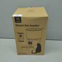 PAPIFEED Automatic Cat Feeder Upgrade, Smart Cat Feeder 6L - APP/Alexa Control, Dual Power Supply, Anti-chewing Cord, Stainless Steel Bowl, Anti-chewing Design for Cats and Small/Medium Dogs (Greener)