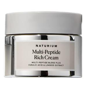 Naturium Multi-Peptide Rich Cream, Hydrating & Nourishing to Help Appearance of Fine Lines & Wrinkles, Vegan & Cruelty-Free, 1.7 oz
