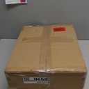 Freestanding Short Dog Gate, 16" Tall Pet Gate Indoor with Support Feet Easily Step Over, 4 Panel Metal Wood Foldable Pet Dog Gate, Up to 48" Wide Puppy Fence, Puppy Gate for for Doorway&Hallway Black