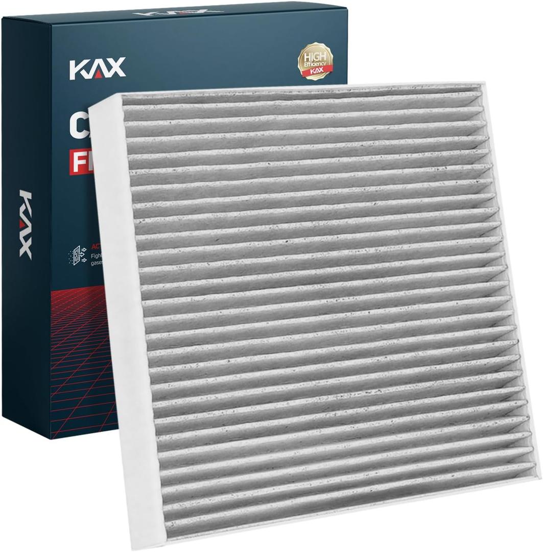 KAX CF10361 HEPA Cabin Air Filter for Chevrolet, Saturn, Pontiac | for Chevrolet Cobalt 2005-2010, Chevy HHR 2006-2011, Pontiac G5, Pursuit, Saturn Lon 2003-2007,with Activated Carbon