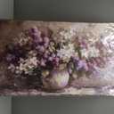 flower painting, 51x2.4x100.8 cm