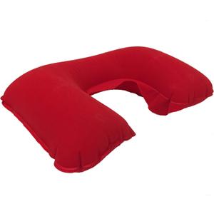 Inflatable U-Shaped Neck Pillow–Auto-Inflating, Portable Travel Pillow for Neck Support, Perfect for Flights and Outdoor Adventures Red