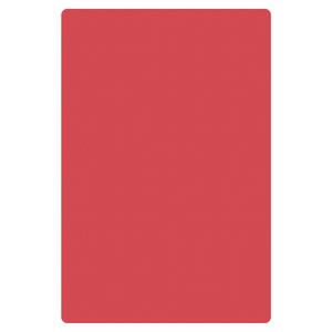 Thunder Group PLCB241805RD Cutting Board, 18" x 24" x 1/2", Non-Absorbent, Non-Skid Surface, Dishwasher Safe, polyethylene, red, NSF, Pack of 6