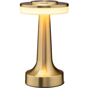 OBright Portable LED Table Lamp with Touch Sensor, 3-Levels Brightness, Rechargeable Battery Up to 48 Hours Usage, Night Light for Kids Nursery, Nightstand Lamp, Bedside Lamp (Gold)