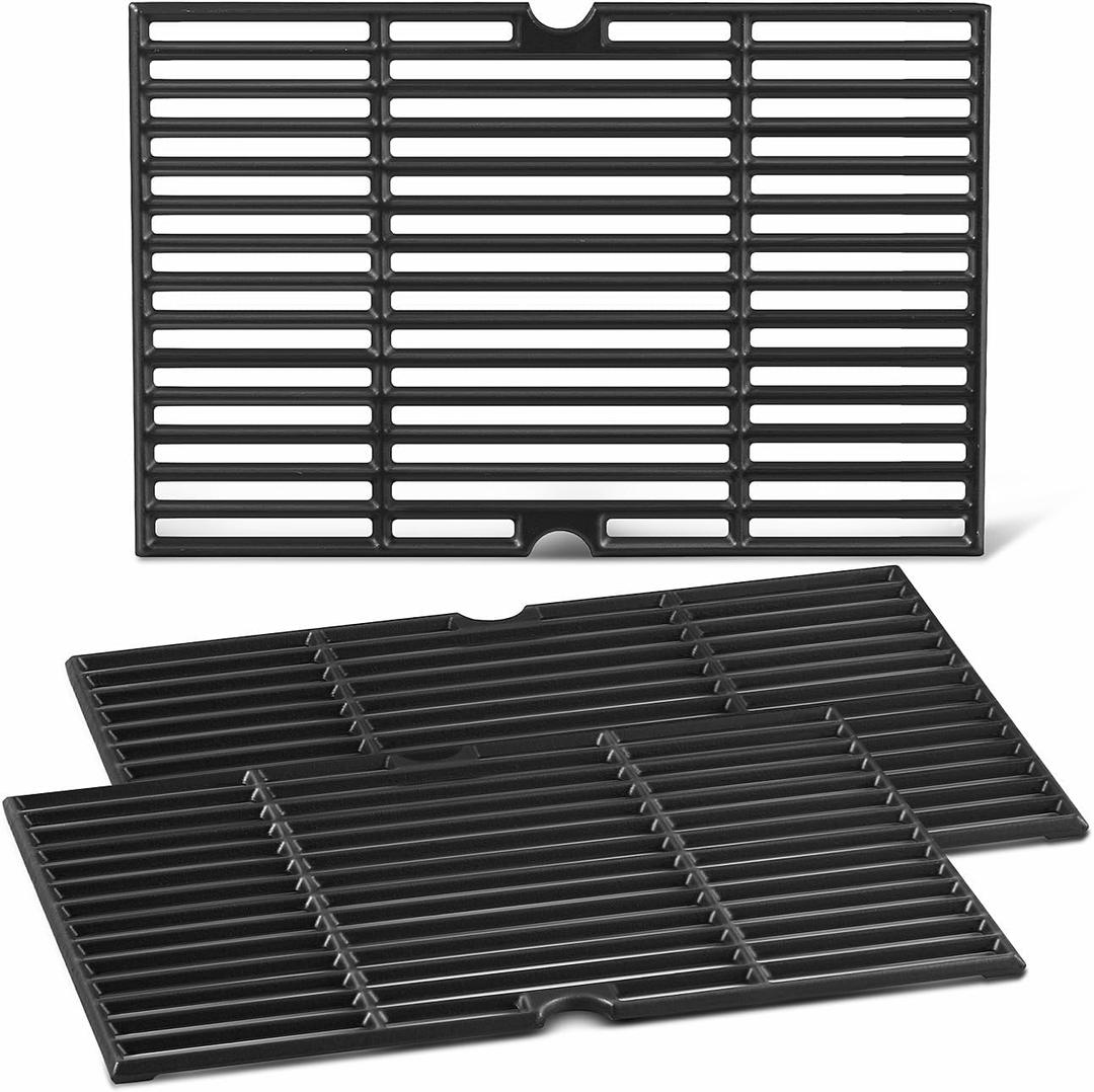 720-0896B 720-0898 Grill Grates Replacement Parts for Nexgrill 6 Burner 720-0896 730-0896 720-0896C 730-0896B 730-0898 17 Inch Deluxe Dual Cast Iron Grates Home Depot Cooking Grates Grill Grids