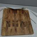 Ironwood Gourmet Acacia Wood End Grain Cutting Board, 14" Charleston Square Chopping & Prep Board