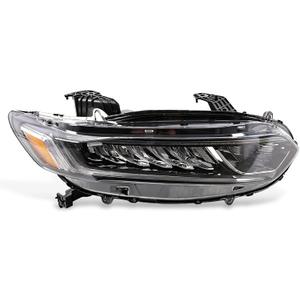 Right Headlight Assembly Compatible with Accord 2018 2019 2020