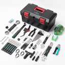 Bike Tool Kit with Storage Case - 35 PCS Bicycle Repair Tool Set Portable - Bike Maintenance Tools for Road Bikes and Mountain Bikes, Medium