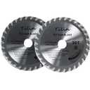 Heimerdinger 5 Inch Circular Saw Blades with Reduce Ring, 4/5 inch (20mm) Arbor,TCT 30T Framing,125MM Replacement Saw Blade for Various Wood Cutting
