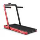 C4.75HP 2 In 1 Folding Treadmill W/Remote APP Control - Red