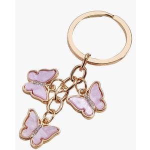 Butterfly Keychain Pendant-Charms Car Keyring Hanging Ornament Party-Favor For Handbag Purses Bag Wallet-Decorations