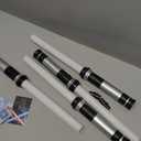 TOY Life Light Up Saber 4 Pack Telescopic Extendable and Collapsable Sword 2-in-1 LED Sound FX Light Up Sword for Kids Costumes Connects at Base to Become Double Bladed Saber Staff