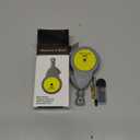 Dreyoo 6.56 ft Rotape Tape Measure Compass with 10 Pencil Leads, Measure Beam Compass for Drawing Circles and Lines, Fixable Button Circle Drawing Tool with Tape Measures