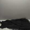 PRETTYGARDEN Women's Summer Tulle Midi Dress Sleeveless Smocked Ruffle Flowy Mesh Dresses Party Wedding Guest Sundress S