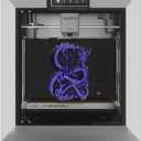 QIDI PLUS4 3D Printer, Max 600mm/s High-Speed Printing, 65 Chamber Heat, Fully Auto Leveling, 370C Direct Extruder with Integrated Nozzle, Support PPS-CF Filaments, Large Print Size 12"x12"x11"