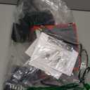 5-In-1 Electric Cheese Grater,300W Salad Maker,Electric Grater for Block Cheese,Kitchen Electric Food Slicer Shredder,Chopper for Vegetables Cucumber Carrots Cabbage Nuts(Red)