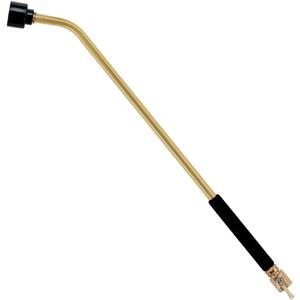 Dramm ColorMark Soft Rain Watering Spray Wand  30 Long, Gold  Lightweight & Durable with 8" Foam Grip and Brass Shut-Off Valve  Ideal for Hanging Baskets, Planters, Gardens, Shrubs & Seedbeds