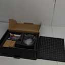 Black Shower Faucet Set, Rainfall Shower System with Square Shower Head and Handle Set, Wall Mounted Shower Fixtures, Full Metal Trim Repair Kit 12 inch Matte Black (With Shower Valve)