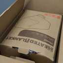 Electric Heated Blanket Full Size 72"x84", Dual-Sided Soft Flannel & Sherpa, LCD Display 10 Heat Settings with 1-12H Timer & Overnight Safe, Bed & Couch, Machine Washable, Purple