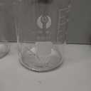 Feekoon 10 Pieces Glass Measuring Beaker and Graduated Measuring Cylinder with Stirring Rod 50/100/ 250/500/ 1000 ml Thick Glass Beakers and 5/10/ 50/100 ml Graduated Cylinders for Science Lab