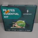 Pilates Home Workout Kit 7pc Pilates Set for Women with Toning Ring (Magic Circle), Mini Ball & Resistance Bands. Full Mat Pilates Equipment for Yoga, Core & Stretching at Home