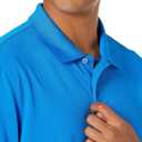 Amazon Essentials Men's Slim-Fit Quick-Dry Golf Polo Shirt - Discontinued Colors (XX-Large, Metallic Blue)