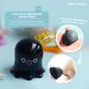 10 x TONYMOLY Tako Pore Blackhead Remover Scrub Stick Charcoal & Dead Sea Salt Exfoliator for Blackheads, Whiteheads, Pore Cleansing & Oil Control, 0.8 oz