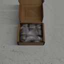 Adjustable Corner Connector for 1 Inch and 7/8 Inch Diameter Curtain Rods, 2 Pack Superior Elbow Connectors for Corner and Bay Window Rods, Antique Silver