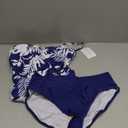 Women's Swimsuit Tankini Tummy Control Bathing Suits Two Piece Full Coverage Slim Swim Suits with High Waisted Bottom, M