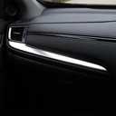 Car Accessories Fit for Honda CR-V CRV 2017-2022 Center Consoles Dash Board Panel Cover Trim Sticker Interior Decoration Mouldings (Matte Silver) ABS 2 PCS