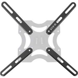 VIVO Steel VESA Extension Mount Adapter Brackets for Screens 32 to 55 inch LCD LED TV, Conversion Plate Kit for VESA up to 400x400mm (MOUNT-AD400B)