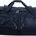 Rockland Rolling Duffel Bag, Black, 22"