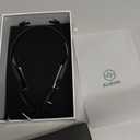 Bone Conduction Personal Sound Amplifier - Open-Ear Design for Comfortable Daily Use, Ultra Lightweight 25g, Up to 10-Hour Battery, IPX5 Water Resistant, No Bluetooth (Black)