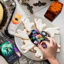 24 Pack DIY Halloween Coffin Treat Boxes  290 Pcs Party Favors with Assorted Toys, Build Your Own Spooky Goodie Bags,Halloween Candy Bags,Gift Basket Stuffers for Kids,No Candy Included