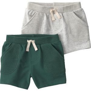 Little Planet by Carter's Baby 2-Pack Shorts Made with Organic Cotton, 18M