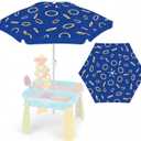 Dansydaisy 47 Inch Beach Umbrella for Water Table Shade
