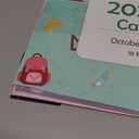 SUNEE 2026 Desk Calendar, 18 Months from Oct. 2025 to Mar. 2027, 17"x12" Academic 2026 Calendar for Home, School, or Office - 2026 Monthly Calendar with Note, Cute