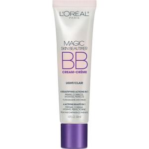 L'Oral Paris Makeup Magic Skin Beautifier BB Cream Tinted Moisturizer, Light, 1 fl oz, 1 Count
